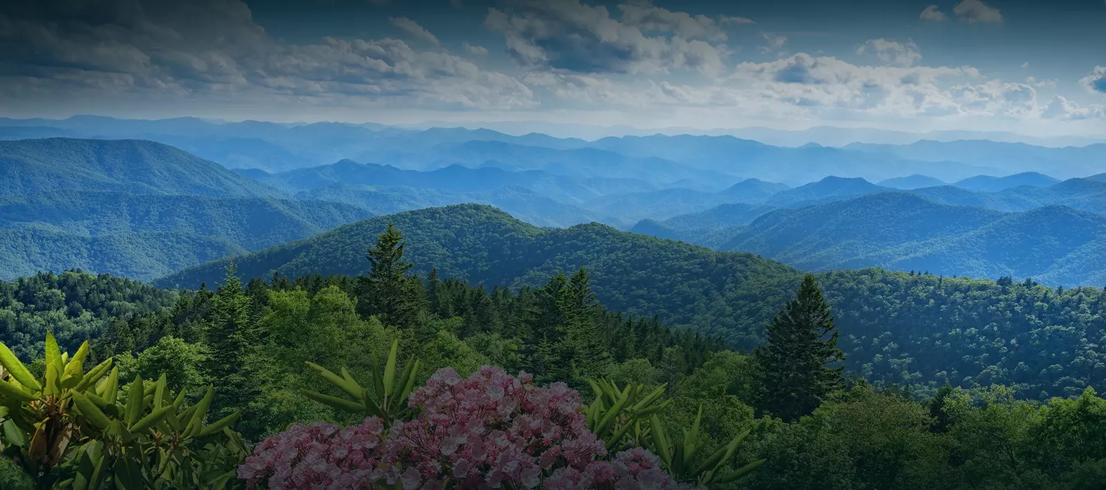 Smoky Mountains on a spring day