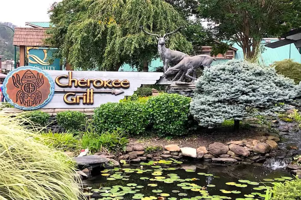 Cherokee Grill restaurant in Gatlinburg TN