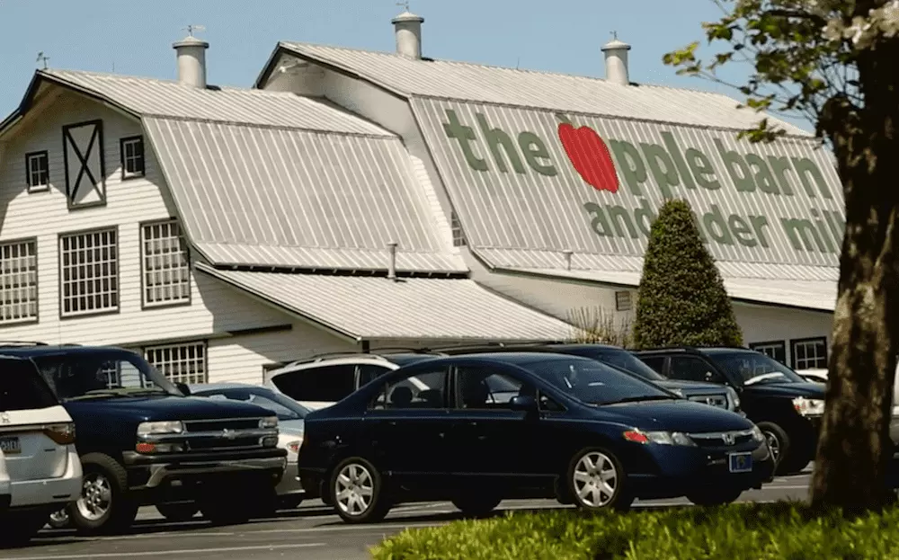 the apple barn in sevierville