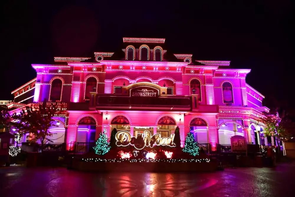 Dollywood during Smoky Mountain Christmas