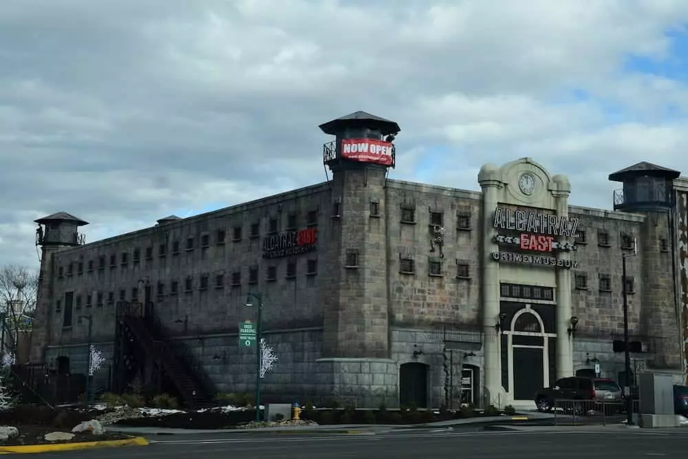 The Alcatraz East Crime Museum in Pigeon Forge.