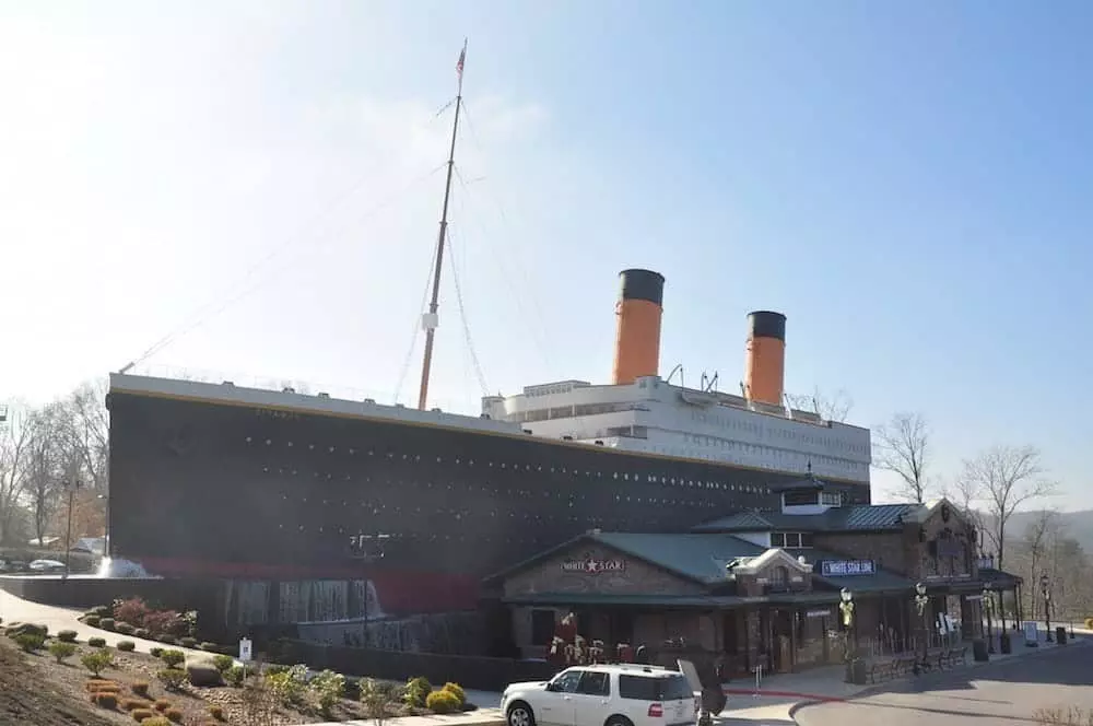 The Titanic Museum Attraction in Pigeon Forge TN.