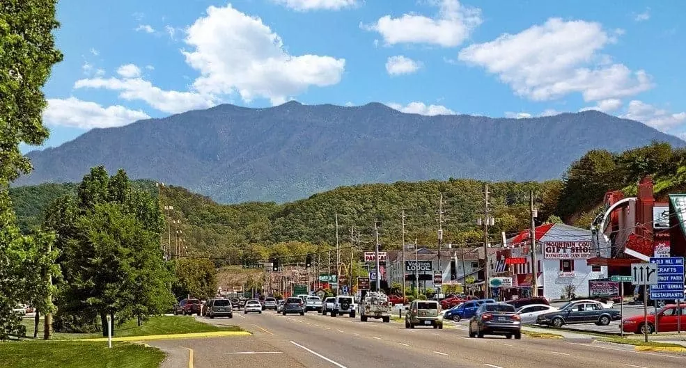 The Parkway in Pigeon Forge TN