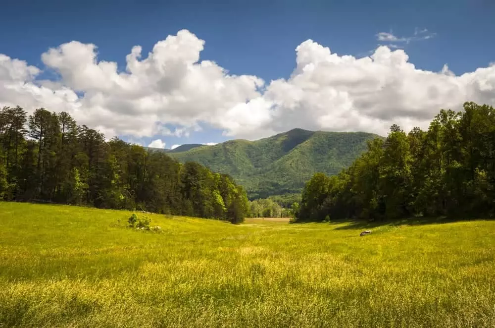 Cades Cove in the Smoky Mountains