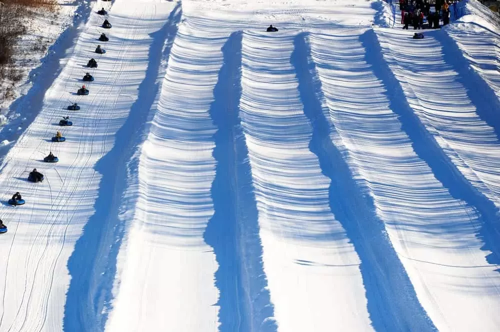 snow tubing at Ober Gatlinburg.