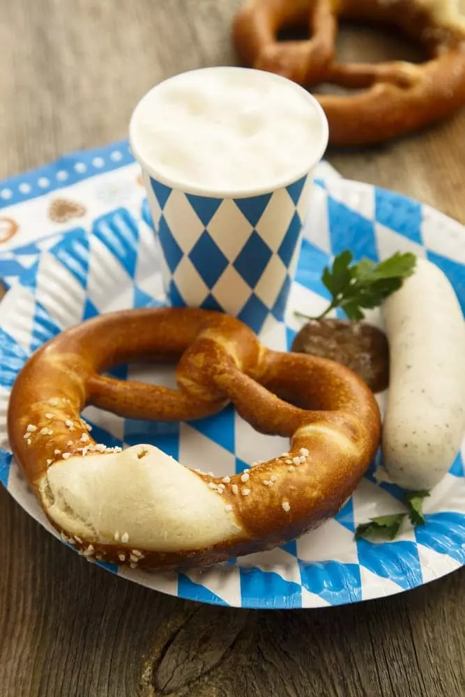 Food at Oktoberfest event at Ober Gatlinburg