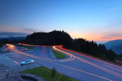 Newfound Gap Road is one of the best places to visit in the Great Smoky Mountains