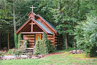 Creekside Cove wedding chapel