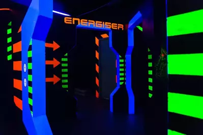 laser tag arena