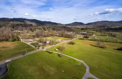 aerial view of Townsend TN