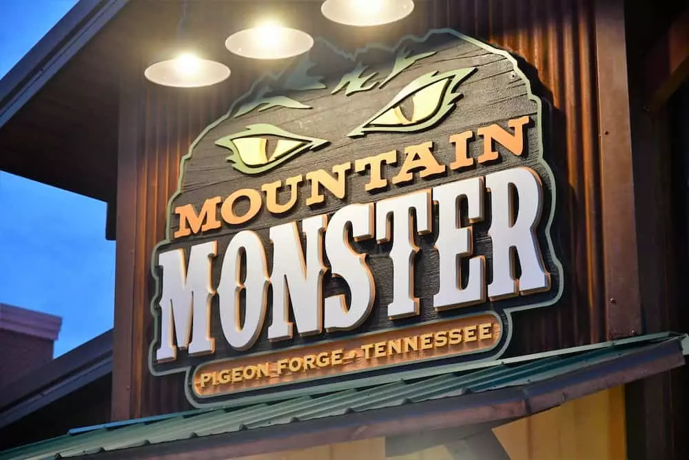 the mountain monster pigeon forge