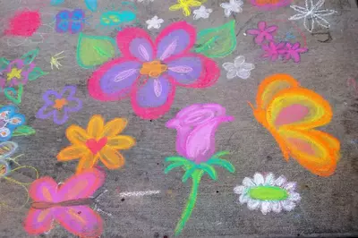 chalk art