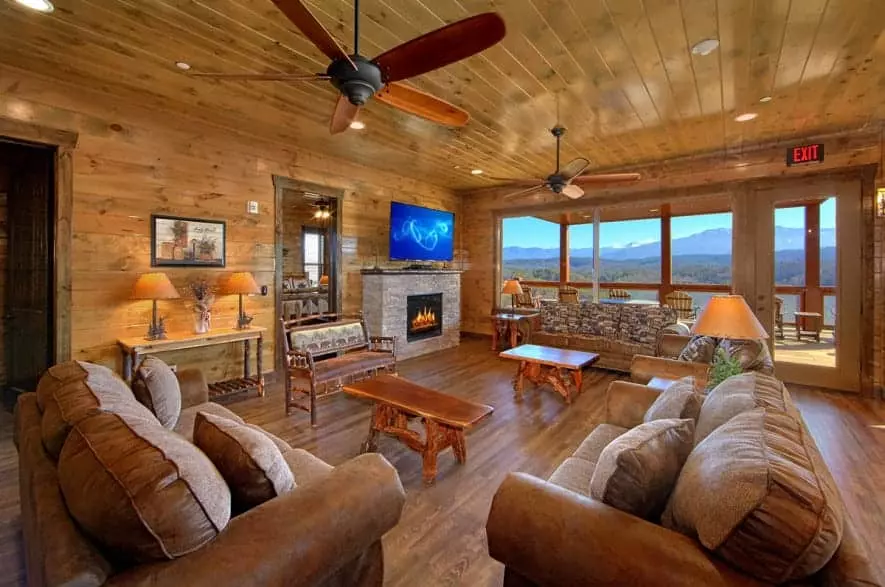living room area in splash mountain