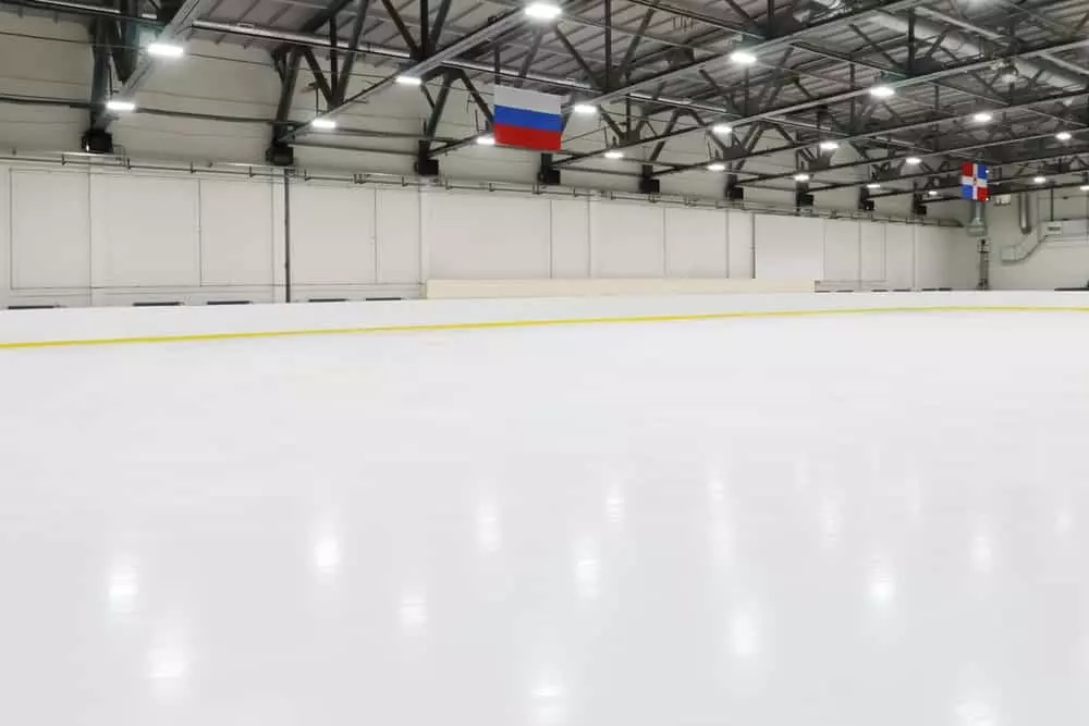 empty ice rink
