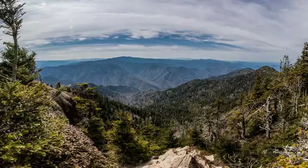 Mt. LeConte in the Great Smoky Mountains