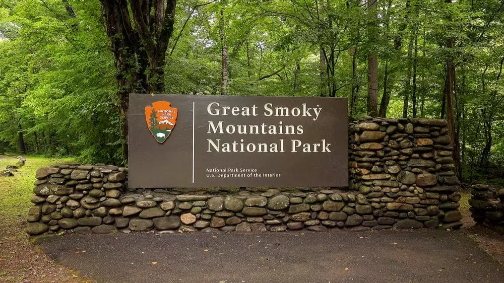 GSM national park sign