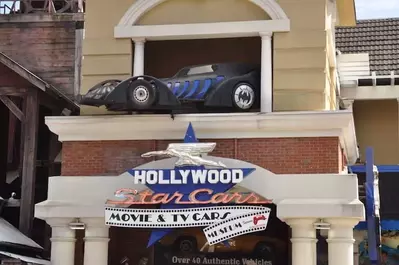 The Hollywood Star Cars Museum in Gatlinburg TN.