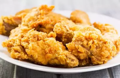 Tasty Southern fried chicken.
