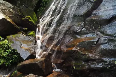 A waterfall near Gatlinburg.