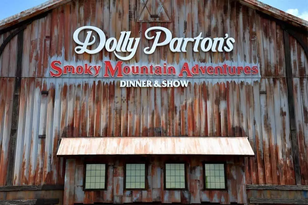 Dolly Parton's Smoky Mountain Adventures in Pigeon Forge TN.