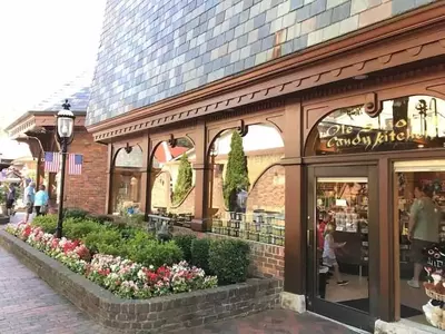 The Ole Smoky Candy Kitchen near The Village in downtown Gatlinburg.