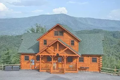 Beautiful cabin in the Smoky Mountains.