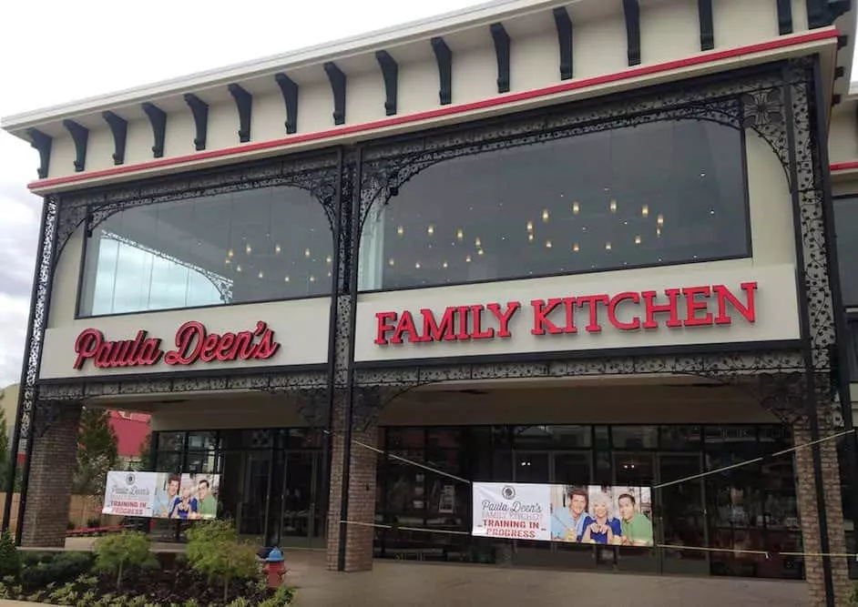 Paula Deen's Family Kitchen in Pigeon Forge.