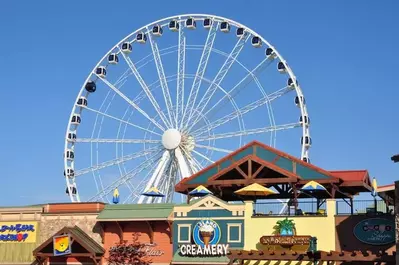 The Great Smoky Mountain Wheel at The Island in Pigeon Forge