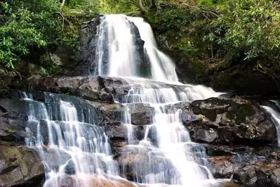 Laurel Falls in the Smoky Mountains