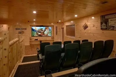 The Big Elk Lodge with home theater