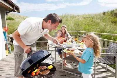 Gatlinburg family reunion cabins with fully-equipped kitchens.