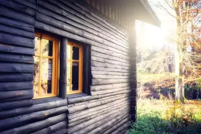 Gatlinburg Luxury Cabin at Easter sunrise