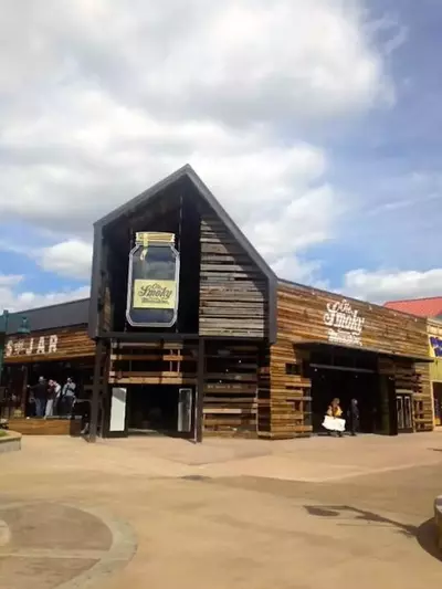 Close up of Ole Smoky Moonshine in Pigeon Forge.