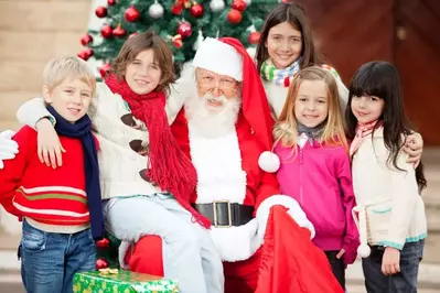 Santa Claus at Smoky Mountain Winterfest