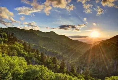 New Found Gap in the Smoky Mountains