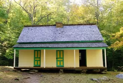 Scenic Roaring Fork Motor Nature Trail in the Great Smoky Mountains National Park