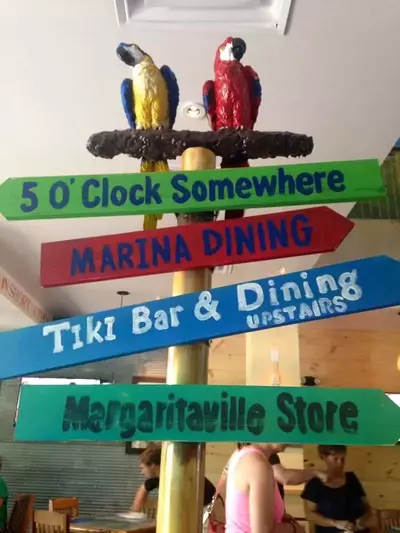 Margaritaville Pigeon Forge indoor decor