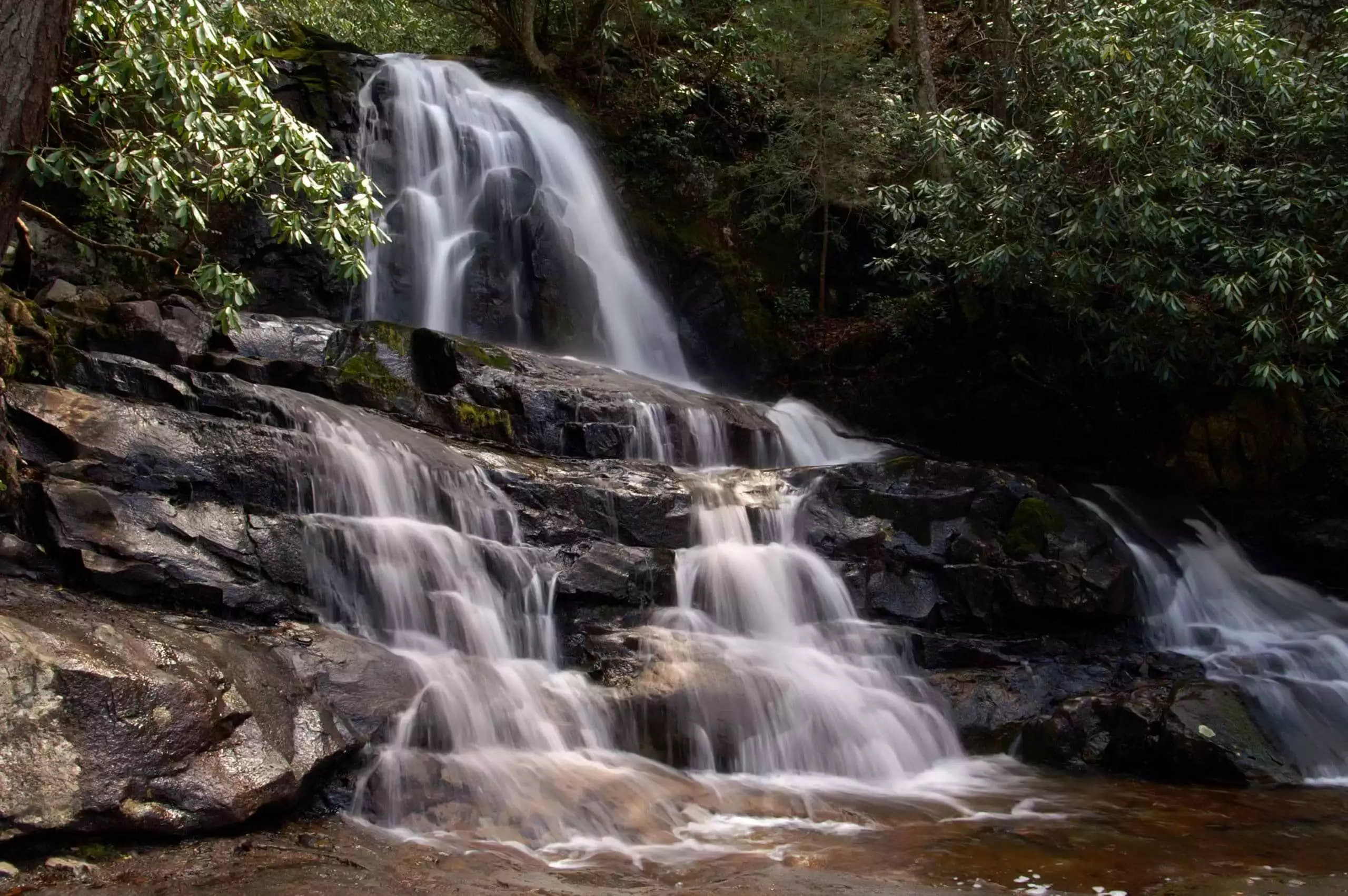 Laurel Falls in the Smoky Mountains