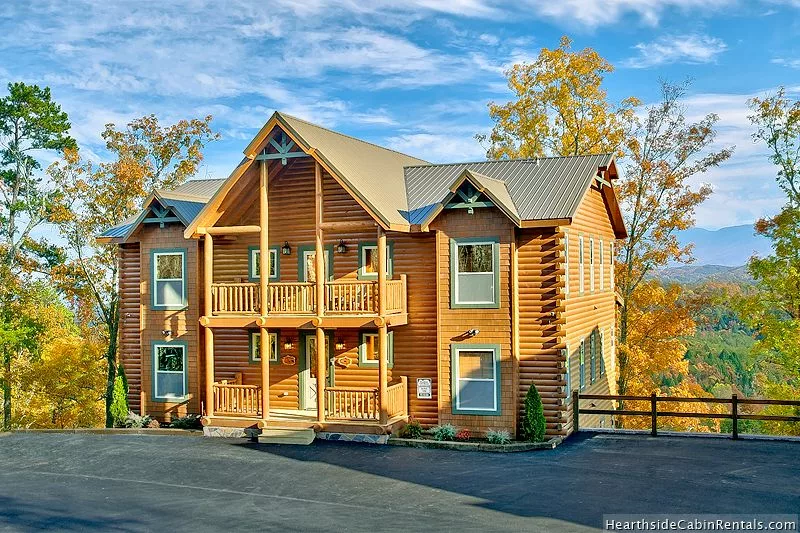 Amazing View Manor, one of our luxury cabin rentals in Pigeon Forge TN.