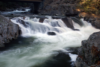 The Sinks waterfall in the Smoky Mountains