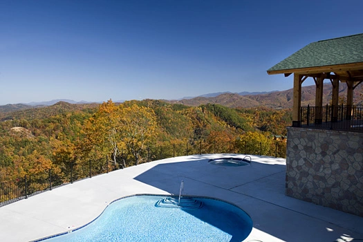 Seasonal outdoor pool at The Preserve Resort 