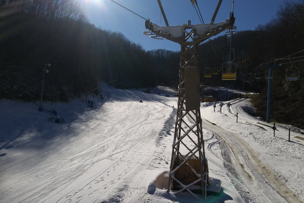 ski lift at Ober Mountain