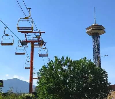 Gatlinburg Sky Lift with Space Needle