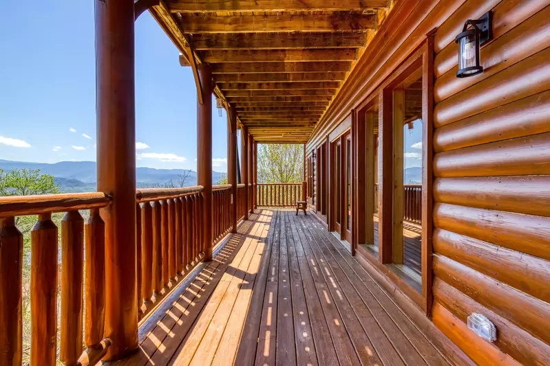 MOUNT LECONTE VIEW LODGE - 8 bedroom Cabin in Gatlinburg