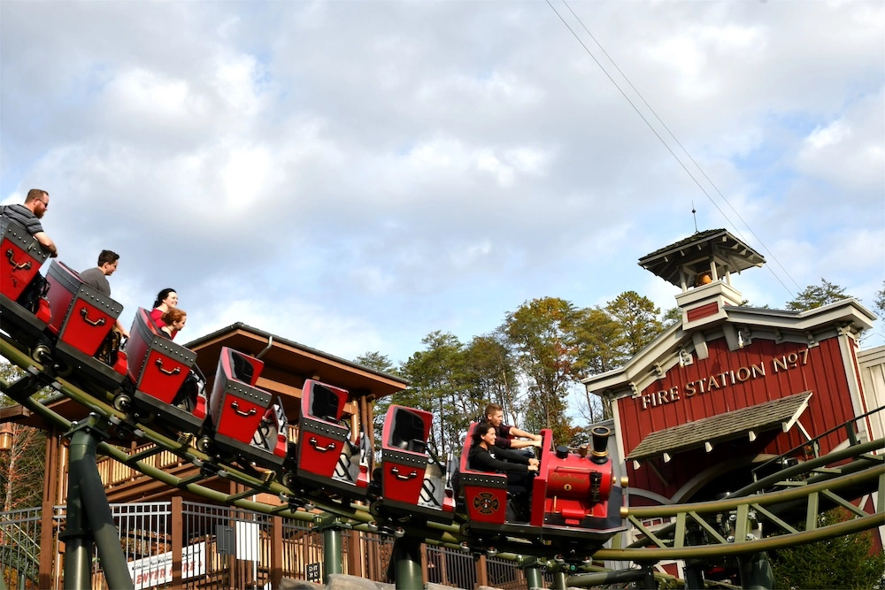 FireChaser Express - one of the best roller coasters at Dollywood