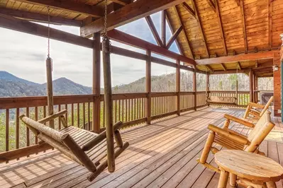 mountain top mansion is one of our top large cabin rentals in pigeon forge tn