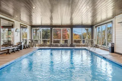 Grand LeConte Lodge is one of the top luxury Pigeon Forge cabins with indoor pools
