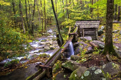 mill on leconte creek near house of the fairies