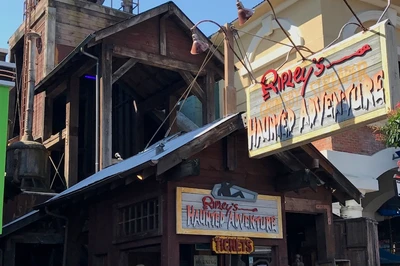 Ripley's Haunted Adventure is one of the fun things to do in Gatlinburg TN at night