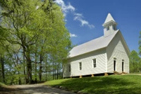 Cades Cove Methodist Church is one of the top Gatlinburg historical sites